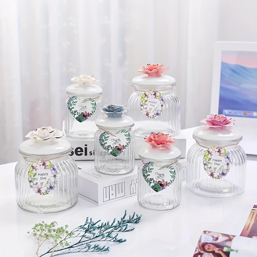 Glass Jars With Lids - Temu New Zealand