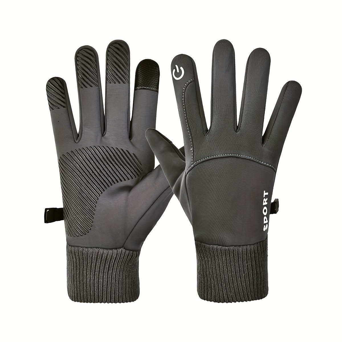 Guantes De Felpa Para Carrito De Invierno Impermeables A - Temu Spain