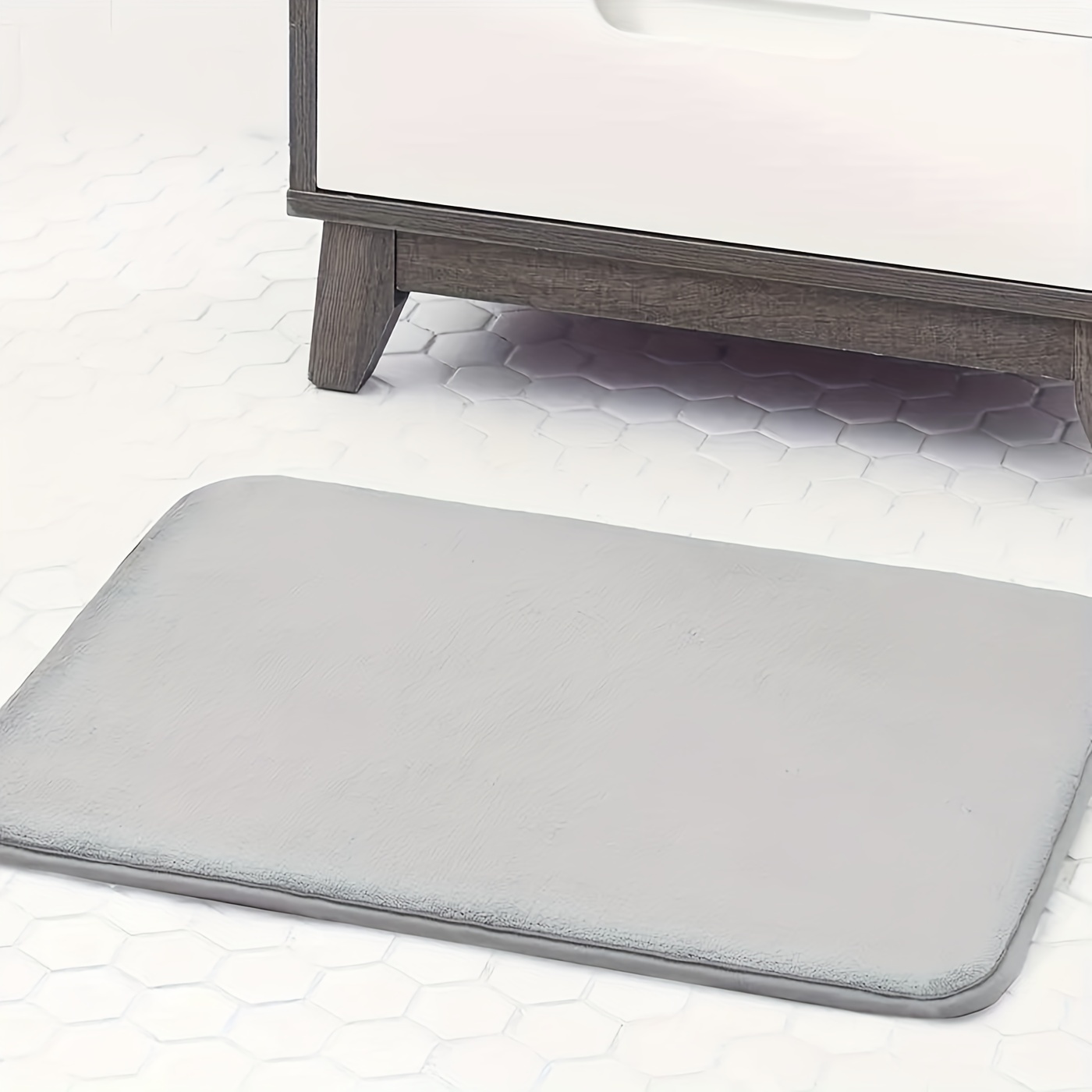 Soft Memory Foam Bath Mat for Relaxing Shower Experience