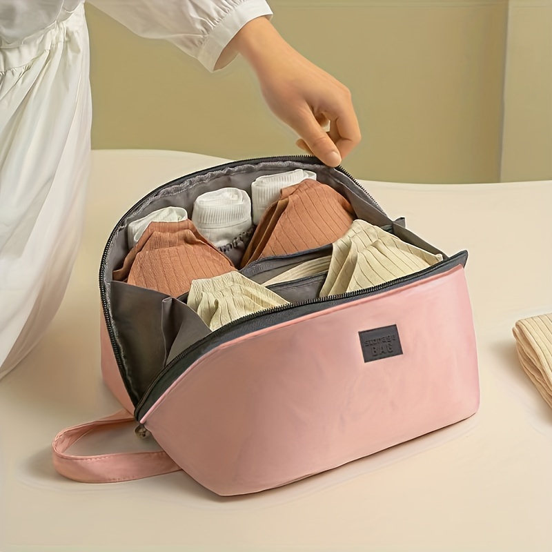 Casual Underwear Storage Bag Portable Travel Luggage - Temu