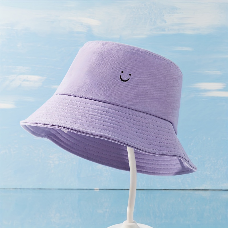 College Style Lavender Bucket Hat For Women Casual, Formal, And