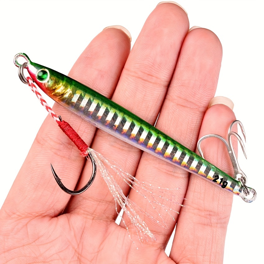 High quality Metal Jig Fishing Lures Sizes Perfect Shore - Temu France