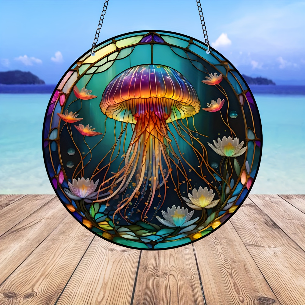 Canvas Poster Fantastic Art Jelly Fish Art Coral Print Jewel - Temu Canada