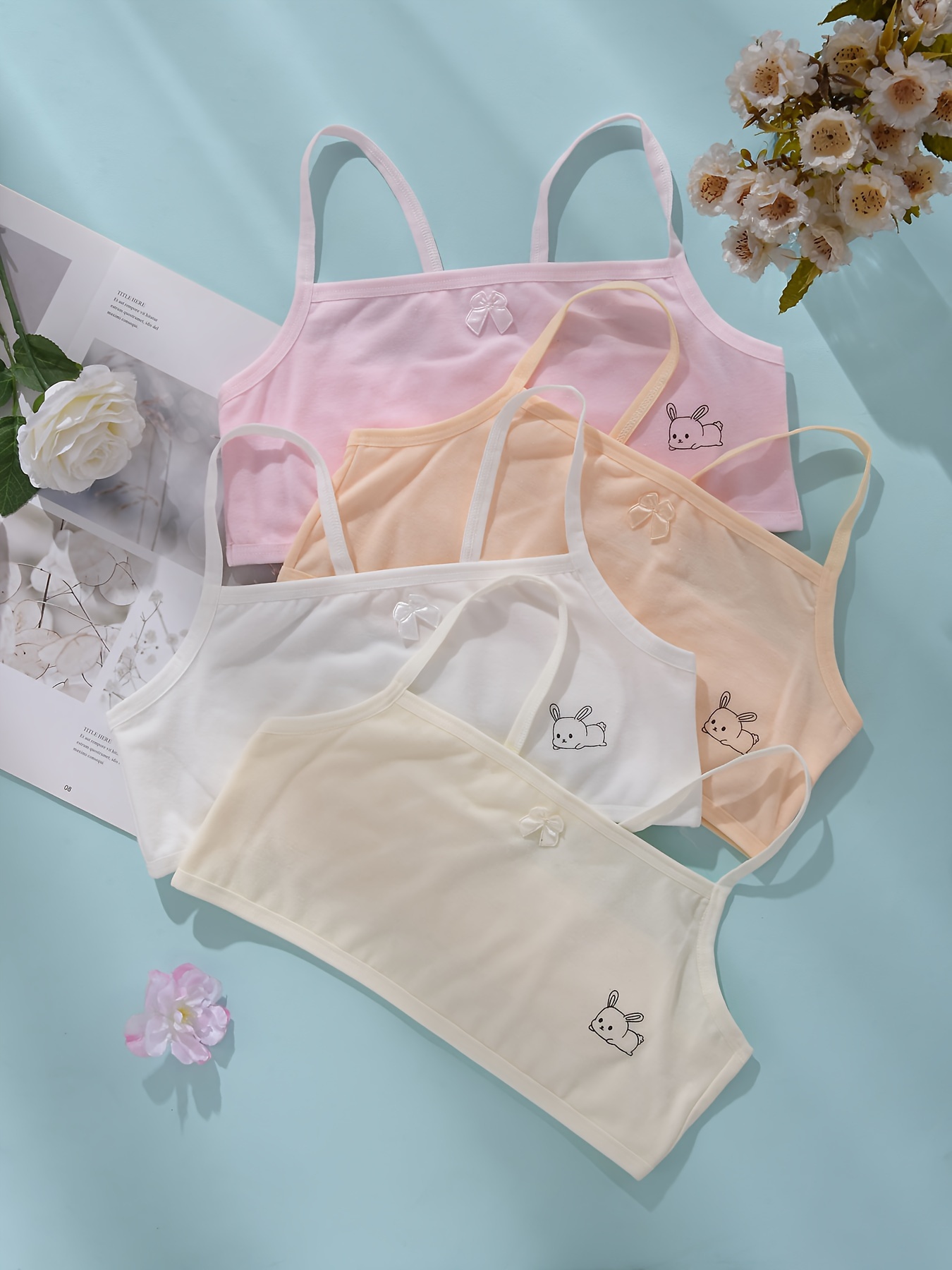 Kids Girls' Cotton Comfy Breathable Underwear Developmental - Temu