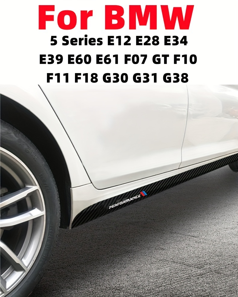 2 pezzi adesivi per auto M Performance decalcomania del vinile adesivo per  bmw E60 E87 E90 F10 1 2 3 4 5 7 X5 X6 M5 M6 accessori auto serie acquista in
