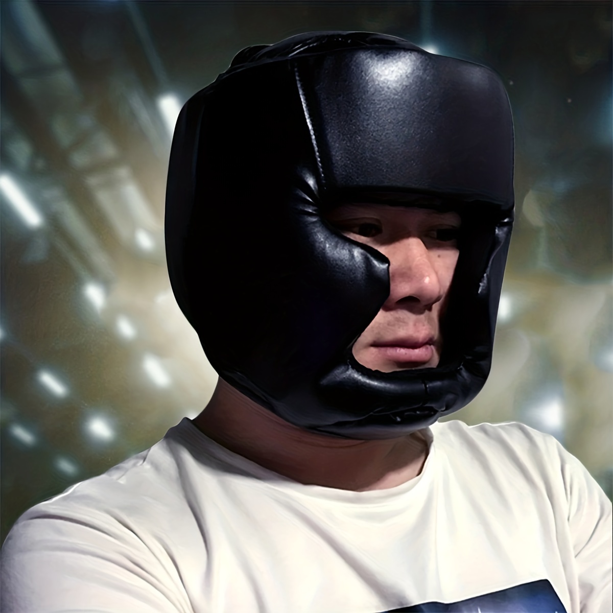 taekwondo boxing muay thai headgear sanda training helmet protective headgear for sanda boxing and taekwondo