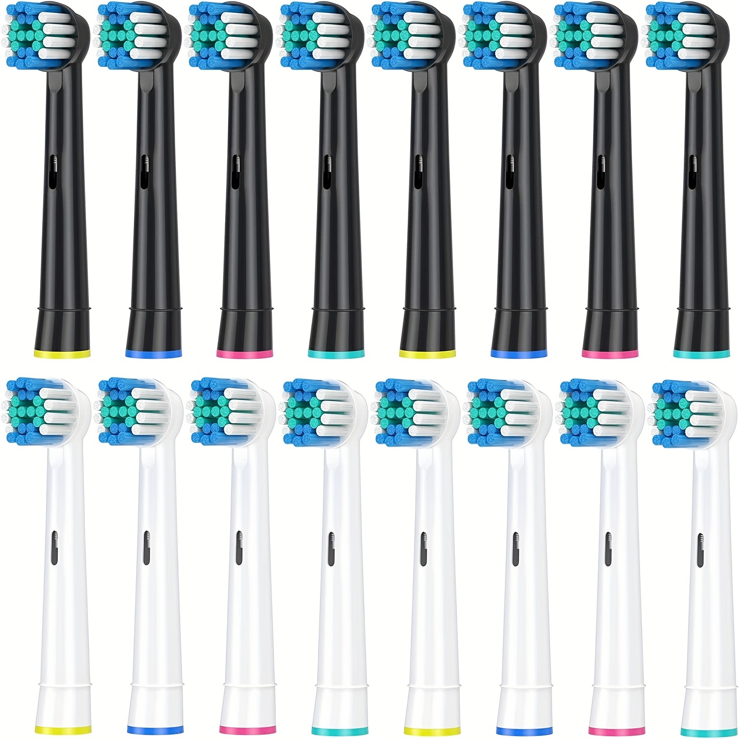 

16pcs Toothbrush Head Compatible For Braun For Oral B Electric Toothbrush, Replacement Brush Heads For Oral-b Pro Smart Vitality Genius