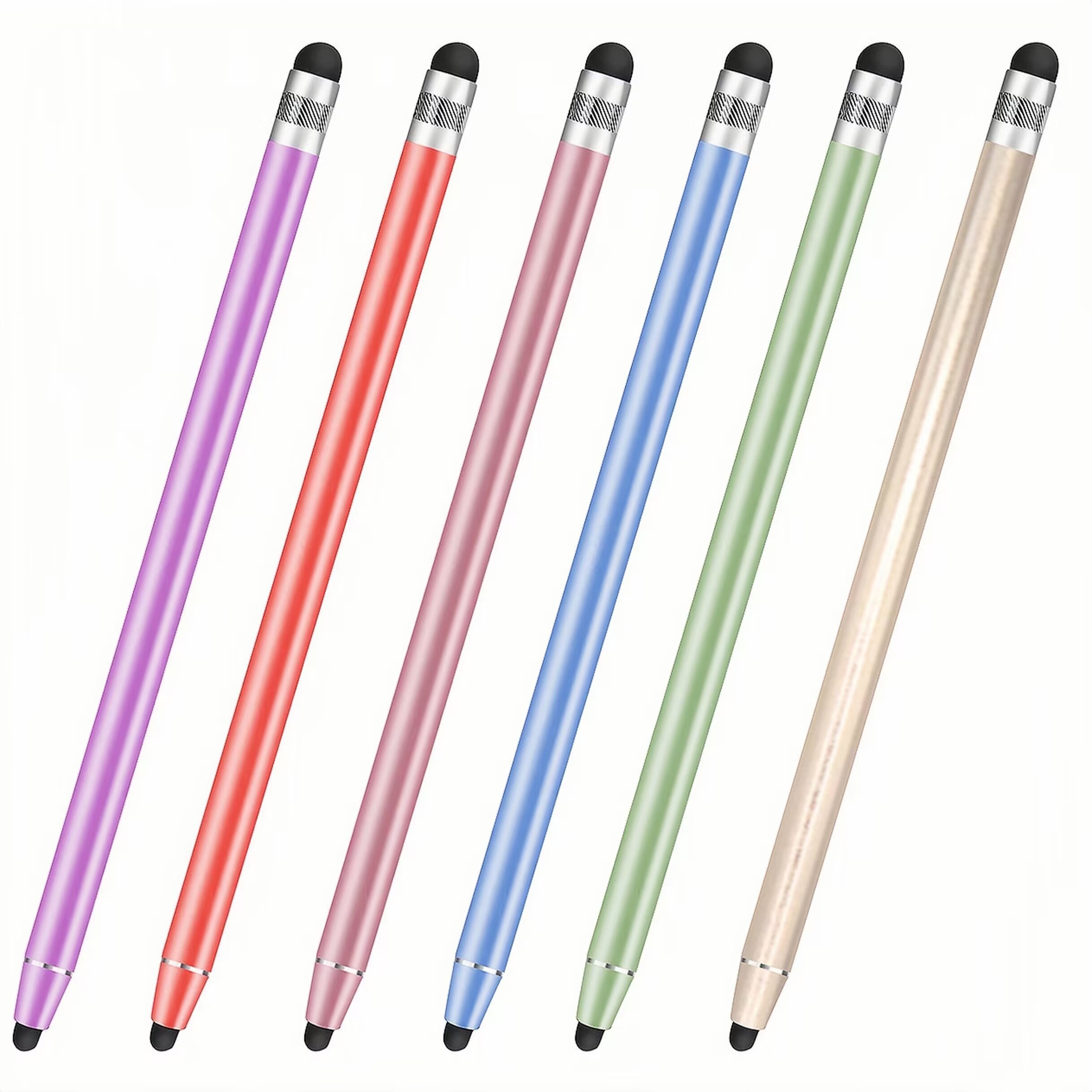 Stylus Pen [10 Pack] Universal Capacitive Touch Screen Pens for Tablets,  iPad Mini, iPad Pro, iPad Air, Smartphones, Samsung Galaxy - Multiple Colors