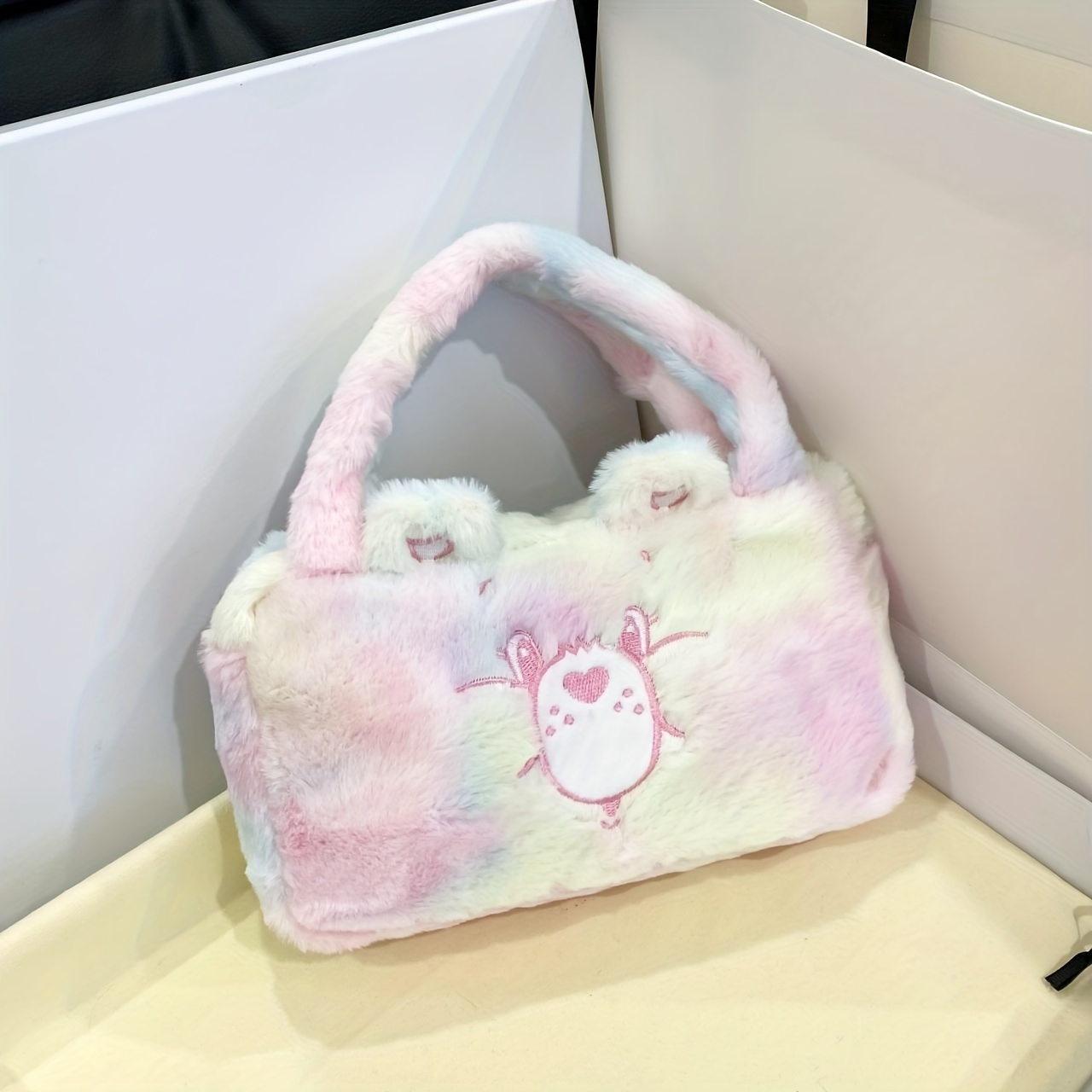 Mini Y2k Cow Pattern Handbag, Kawaii Cute Cross Decor Crossbody Bag, Niche  Shoulder Purse For Girls - Temu