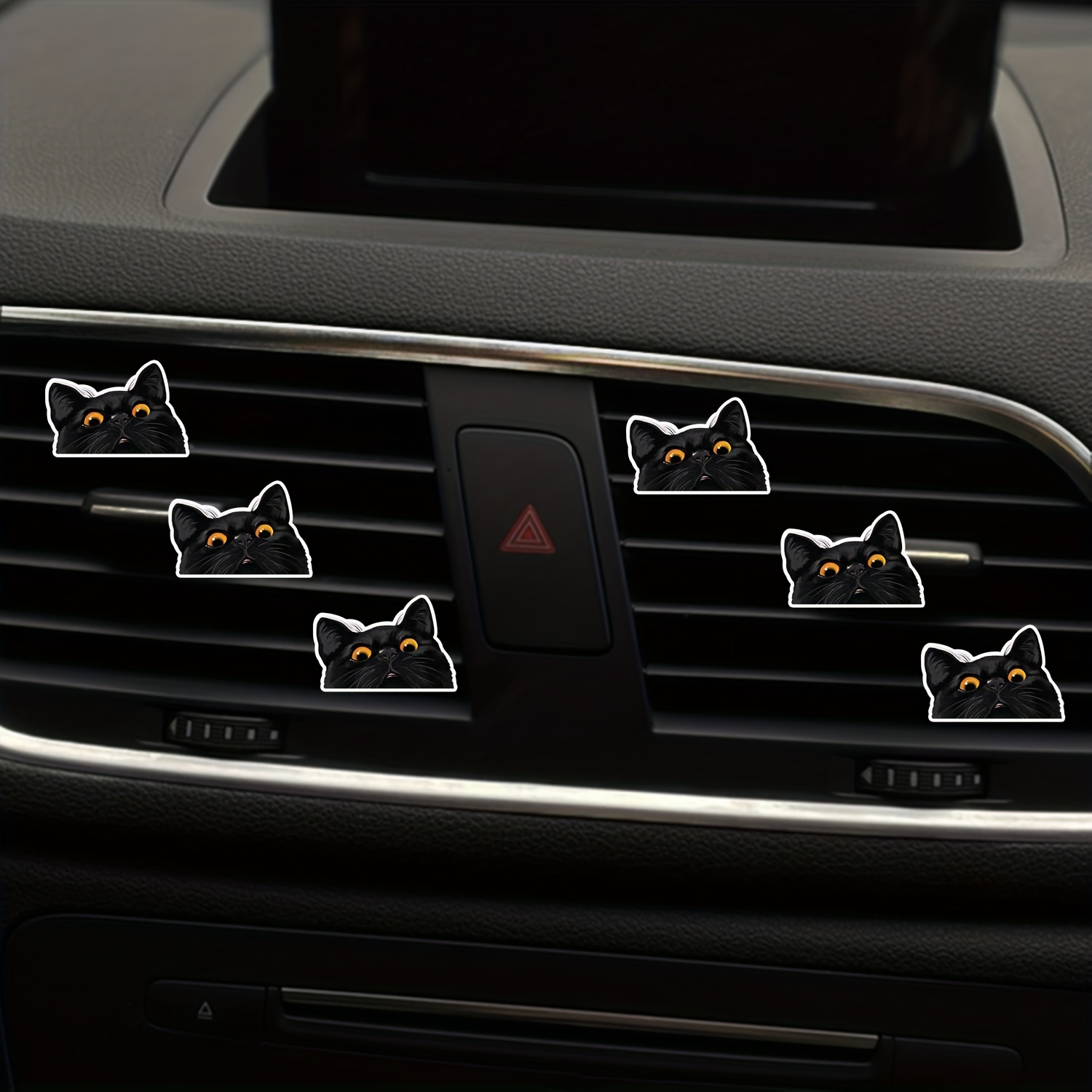 Car Cute Kittens Auto Outlet Air Freshener Clip Interior Air - Temu