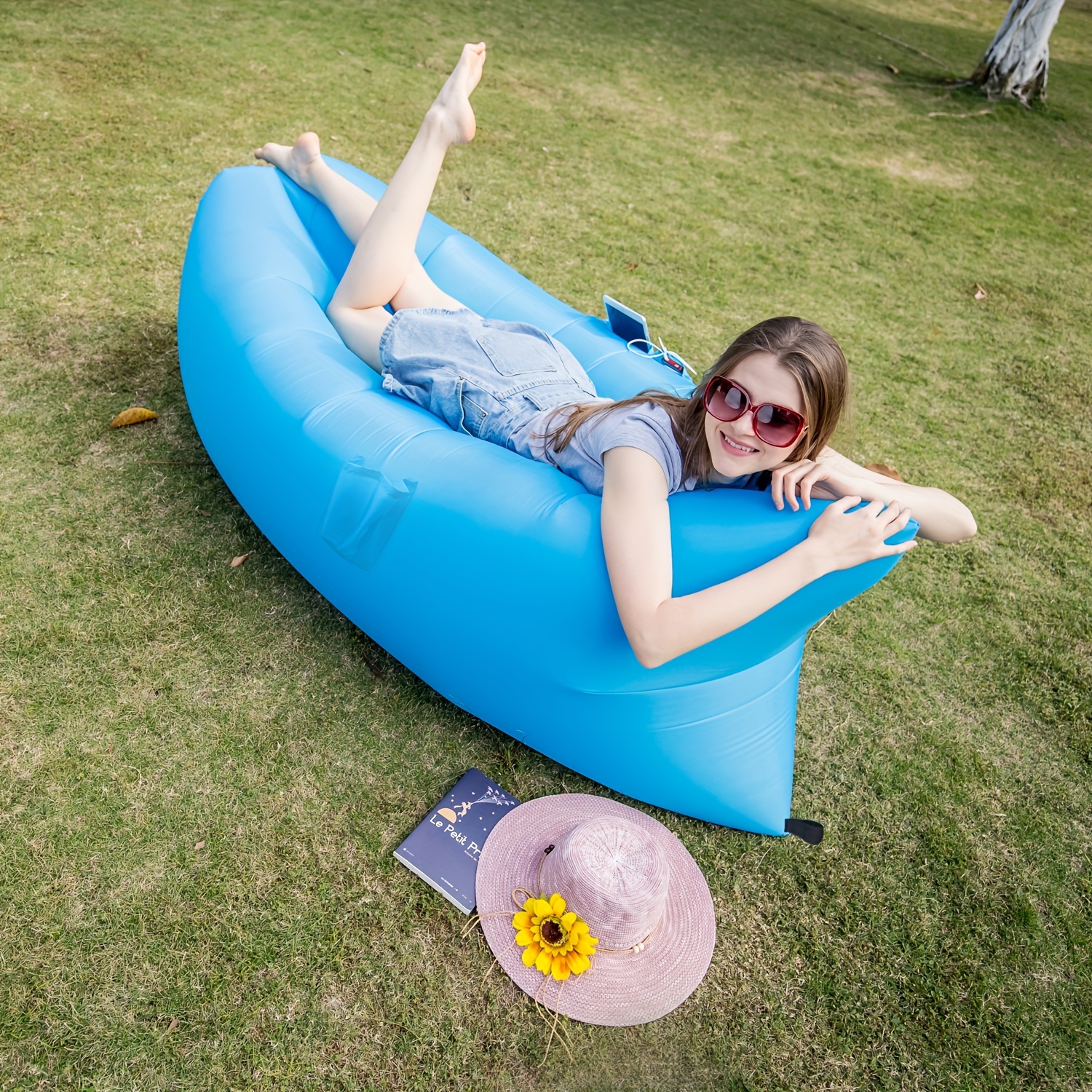 Air lounger fun cheap camp