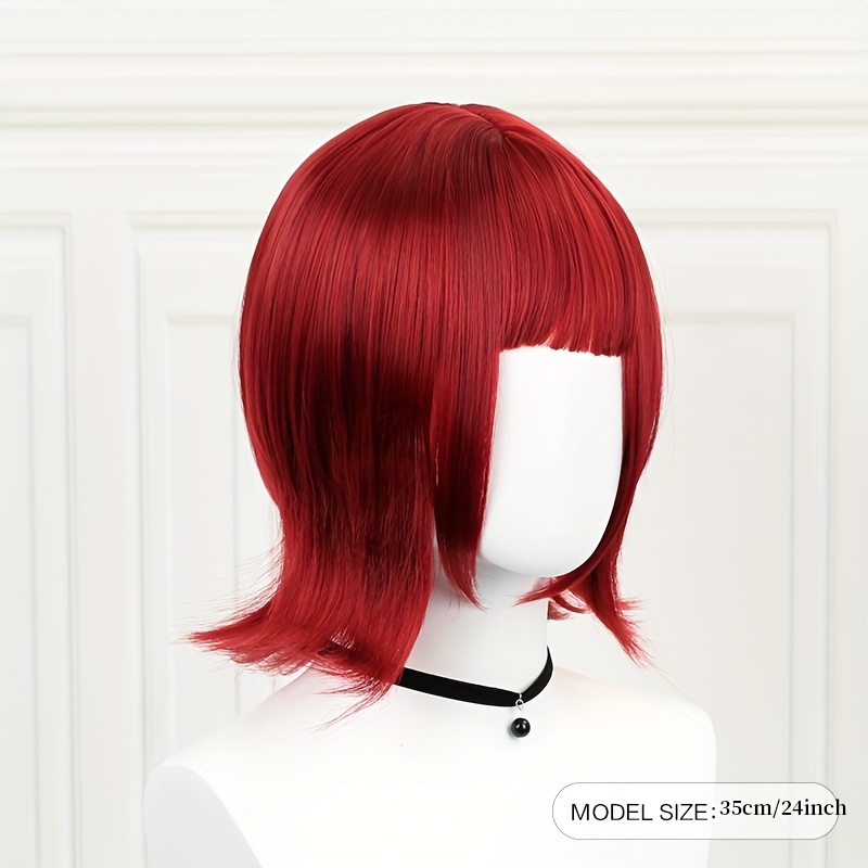 35cm shop red wig