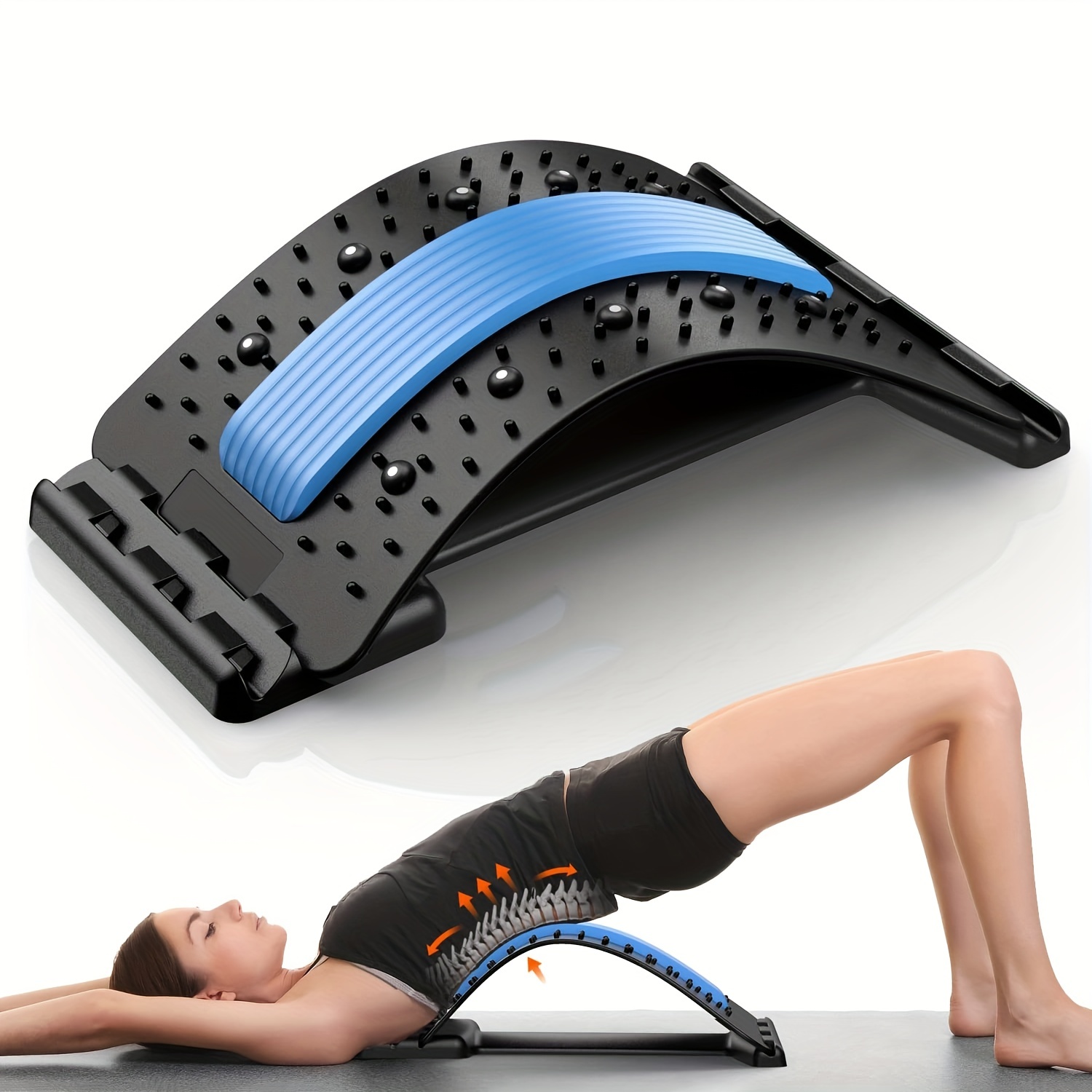 Back Stretcher Pillow For Back Pain Relief,Lumbar Support,Herniated Disc,Sciatic