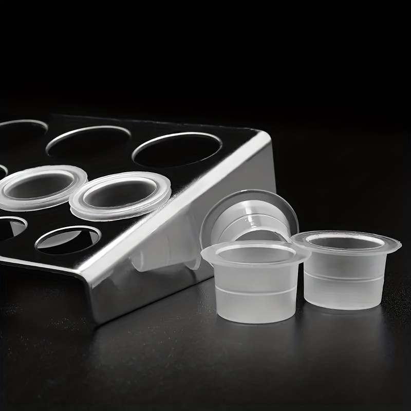 Tattoo Ink Holder Stainless Steel Shelf Stand for Pigment Inks Cup