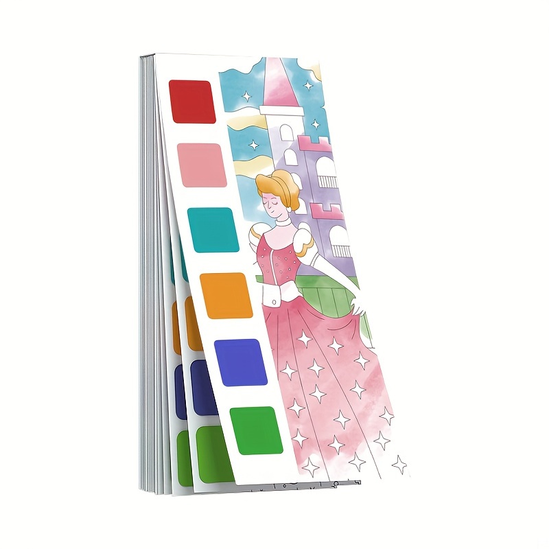 Watercolor Coloring Book Student Coloring And Drawing Book - Temu