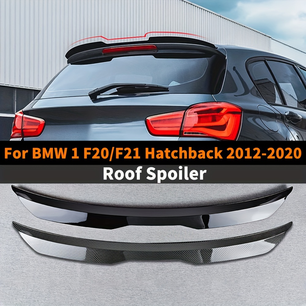 リアルーフスポイラーウイングエアダムディフレクター BMW 1 シリーズ F20 F21 ハッチバック 2012-2020  トランクリップテールチューニングアクセサリー 116i 118i 120i 125i M135i 用