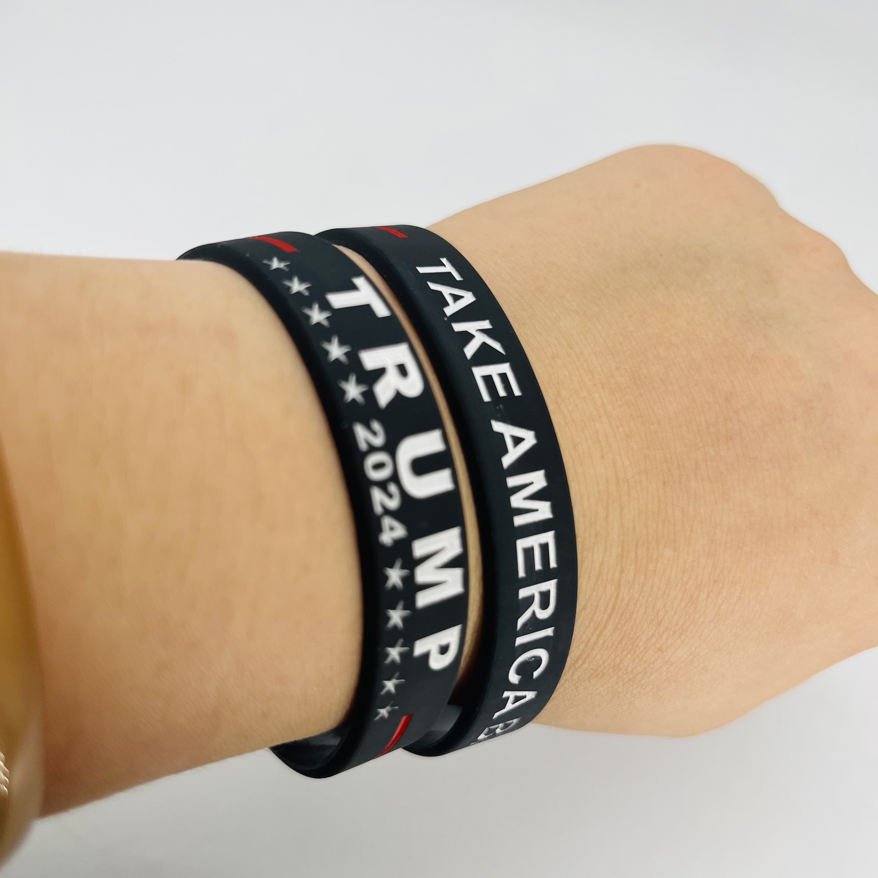Usa made Sports Style Silicone Wristband Show Patriotism - Temu
