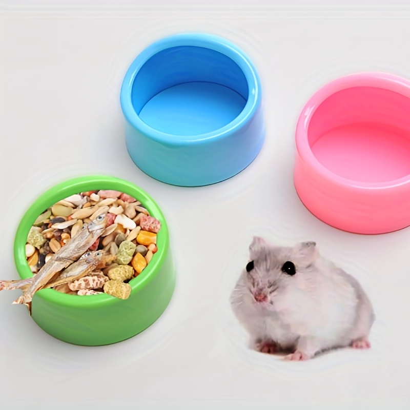 Plastic Hamster Bowl Hamster Feeding Bowls Small Animal Food Bowl