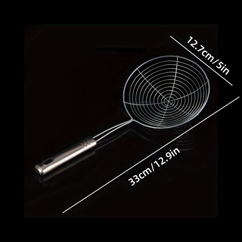 Lot 3 Passoires Tamis Inox – Diamètres 115, 95 Et 70 Mm – Ustensiles Cuisine