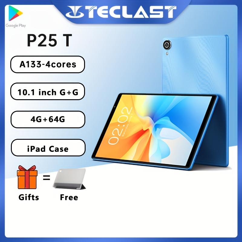 Teclast Tablet Android 12 Tablets, P25t 64gb Rom 1tb Expand