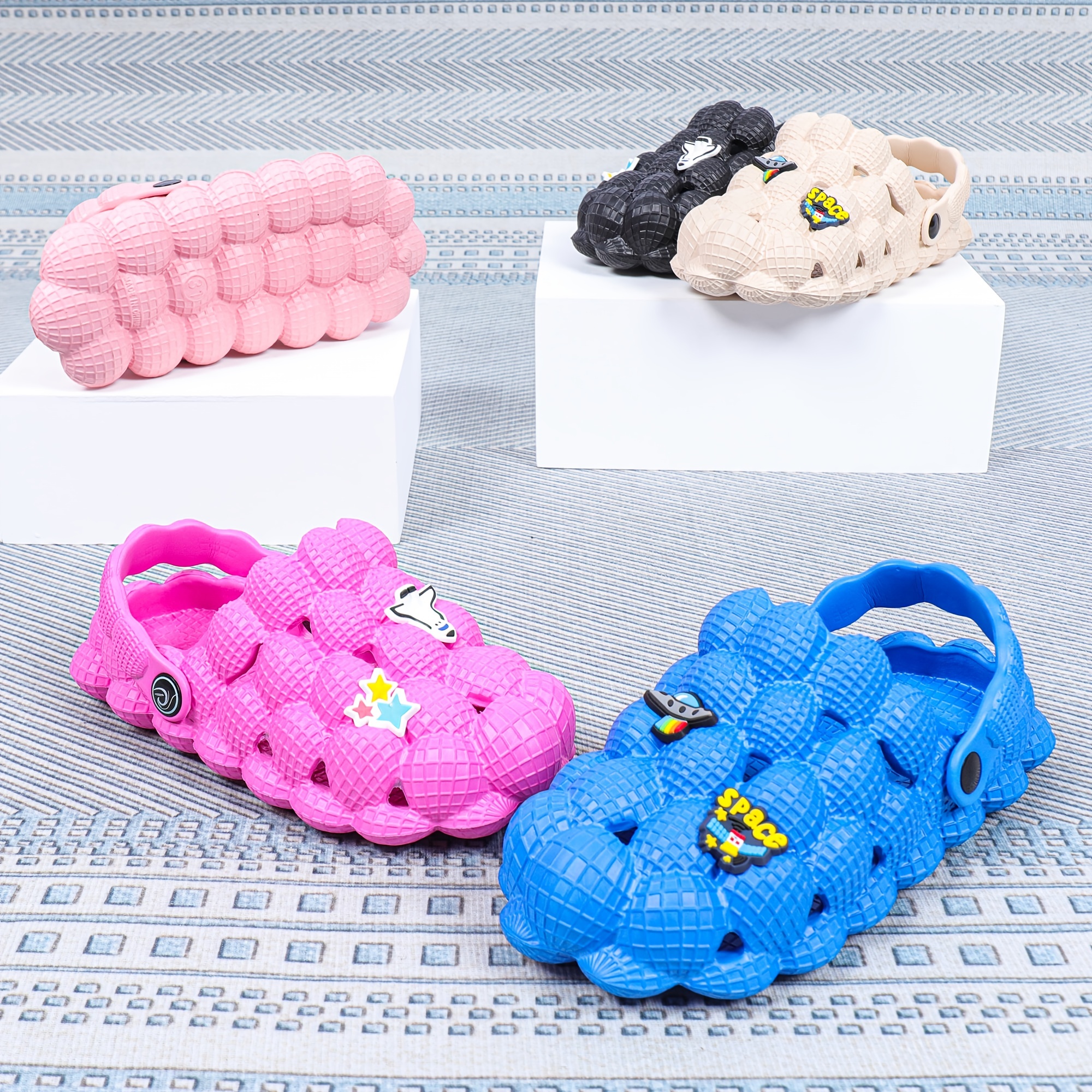 Kids Massage Bubble Slides Soft Anti-slip Sandals