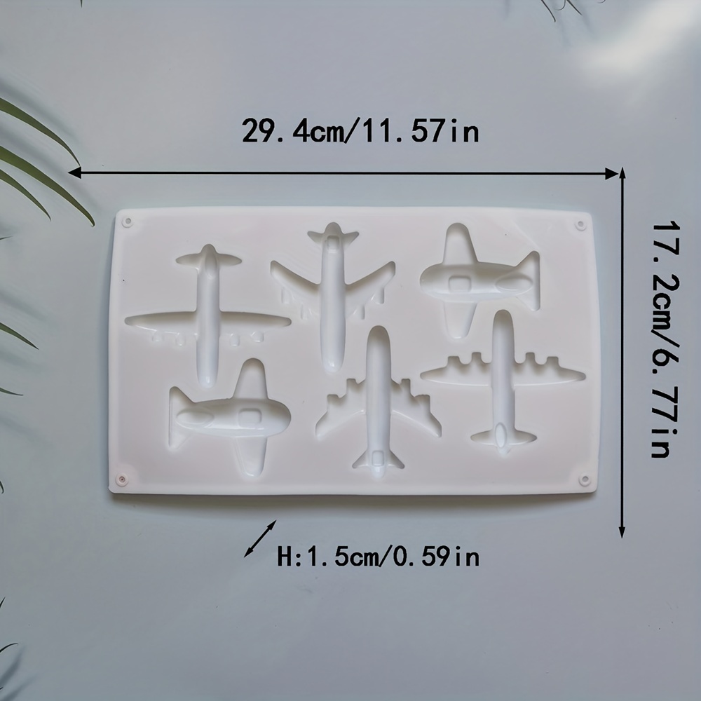 Ice Cube Mold Silicone Airplane Shaped Ice Cube Tray - Temu