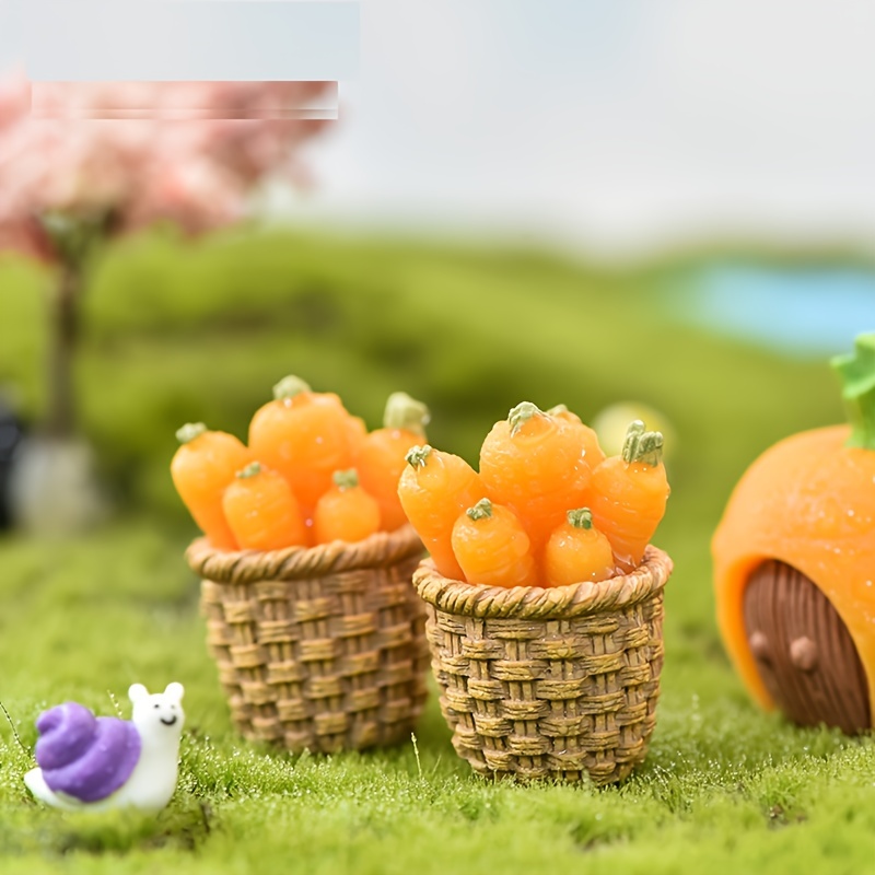 cute rabbit ornament garden desktop mini resin cartoon