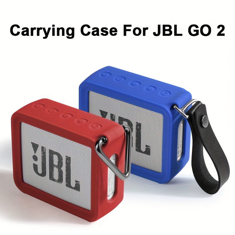  Silicone Case for JBL FLIP Essential 2 Speaker, Portable  Outdoor Audio Handheld Protection Case Travel Carry Pouch with Hand Strap  (Blue) : Electronics
