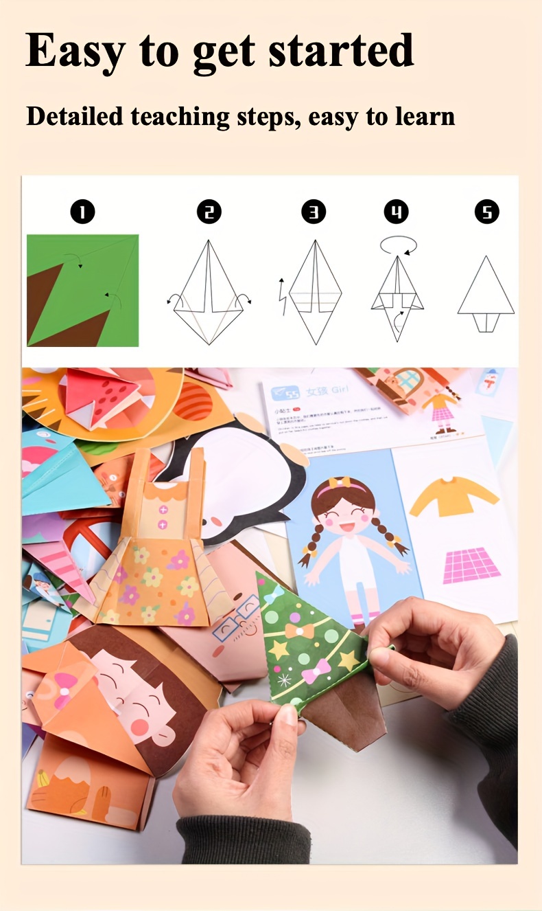 Origami Paper Doll Making Kit