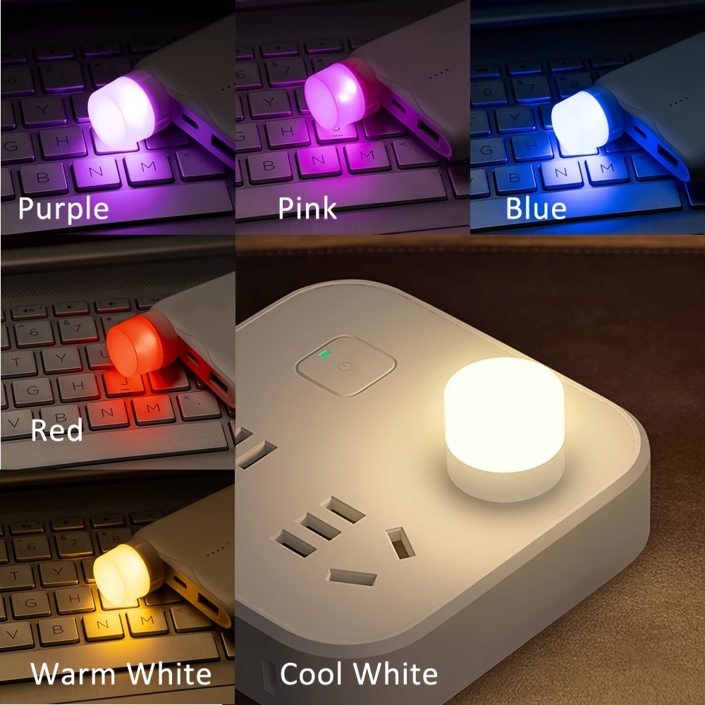 USB Night Light for Car  Usb, Night light, Purple led lights