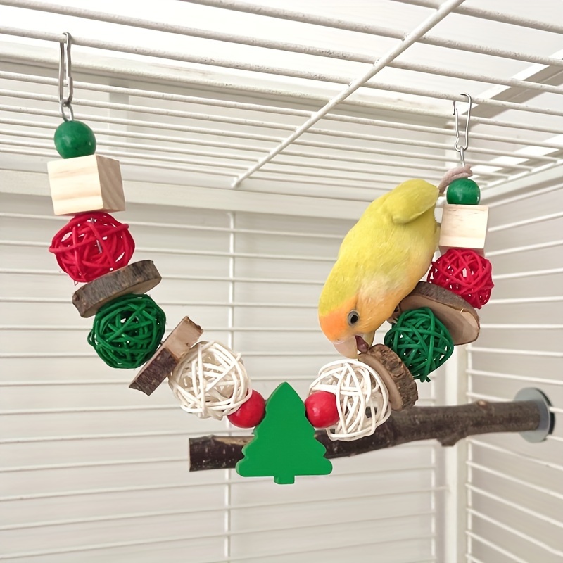 Christmas shop bird toys