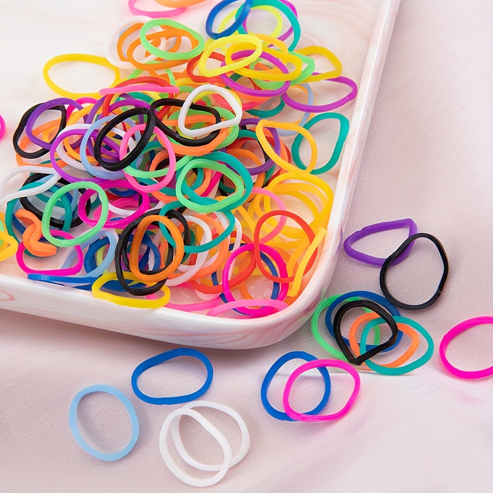 600pcs Loom Rubber Band Bracelet Making Kit with 4pcs Crochet