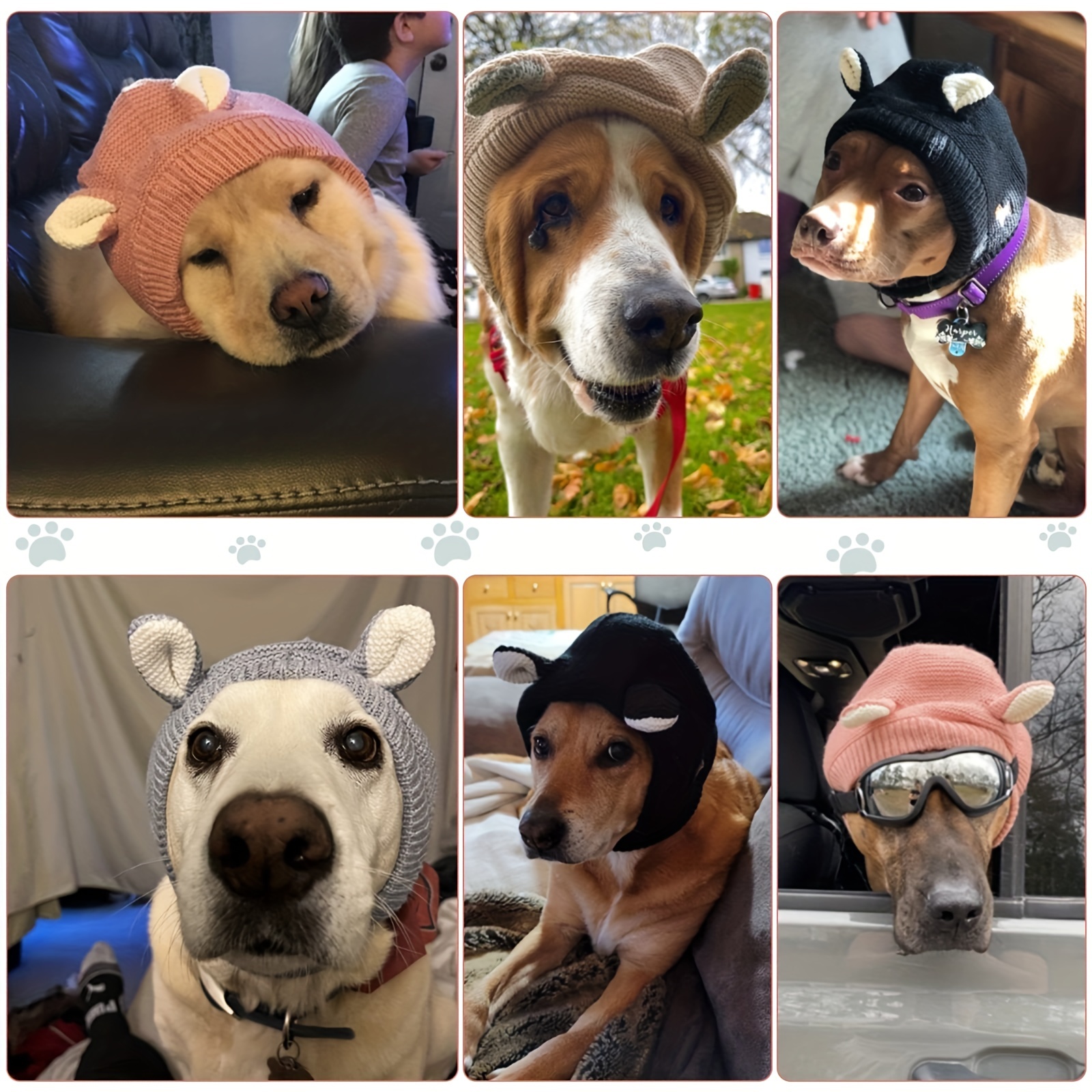 Warm hats for outlet dogs