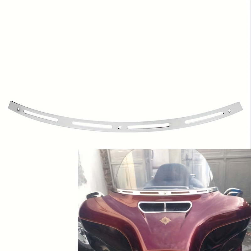 Schwarze 11,43 Cm Wellen-windschutzscheibe, Kompatibel Mit Davidson Touring  Electra Glide Street Glide 2014–2023, Mehr Kaufen, Mehr Sparen
