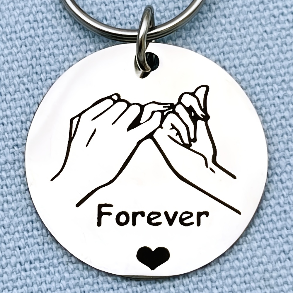 Porte-clés Forever Love You - Porte-clés Couples - Porte-clés pour couples