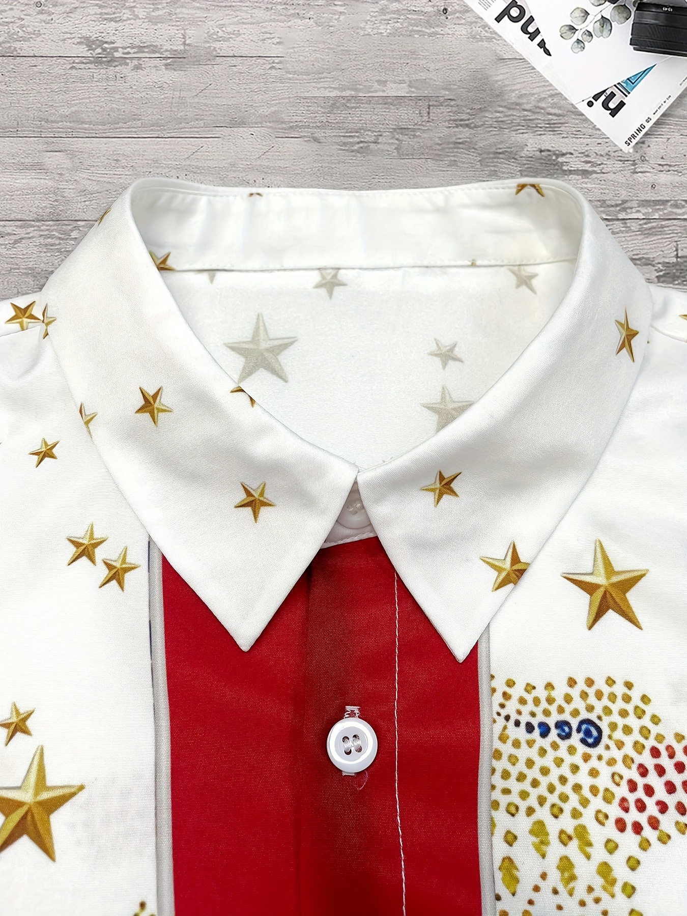 Camicia Uomo Top Rock Elvis Presley Costume Rever Short - Temu Italy