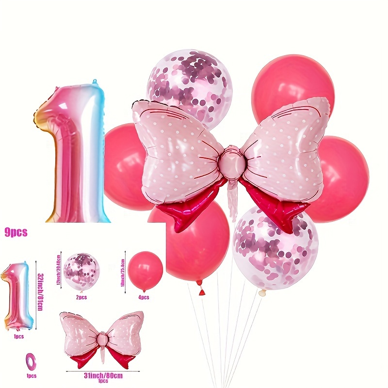 35 Pieces Gender Reveal Decorations Party Supplies, Boy or Girl Foil  Balloons, M