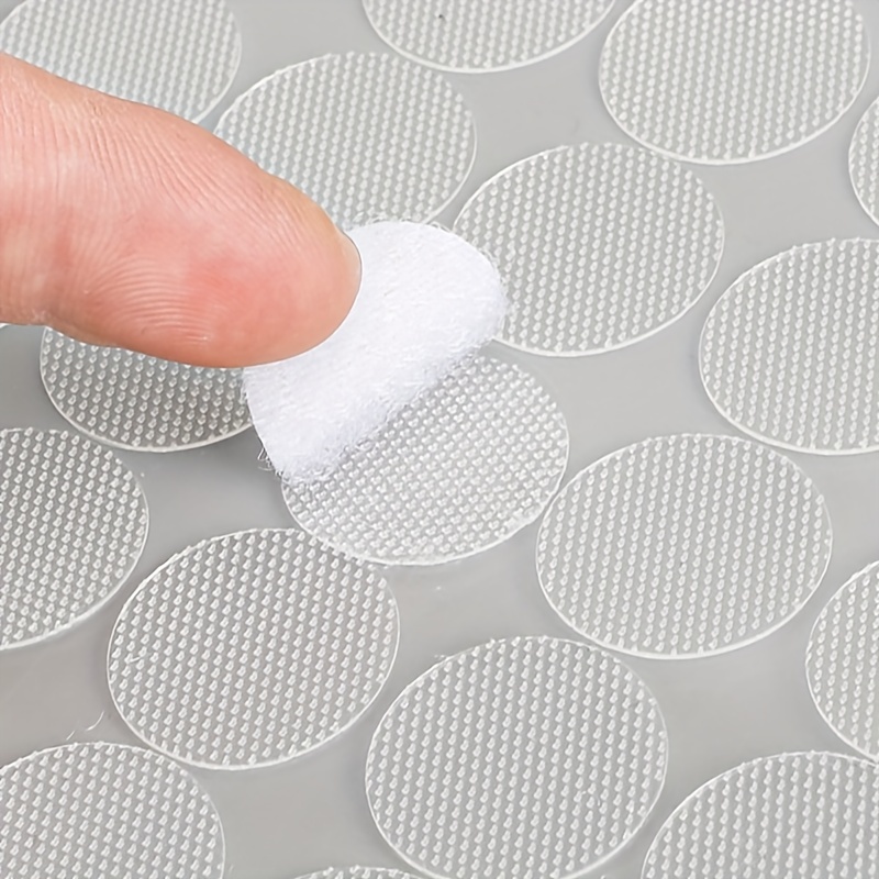  Self Adhesive Dots,2000pcs(1000 Pairs) Strong Adhesive 0.39  inch Diameter Sticky Back Hook Nylon, Loop Dots with Waterproof Sticky Glue  Tapes, Suitable for Classroom, Office, Home : Arts, Crafts & Sewing