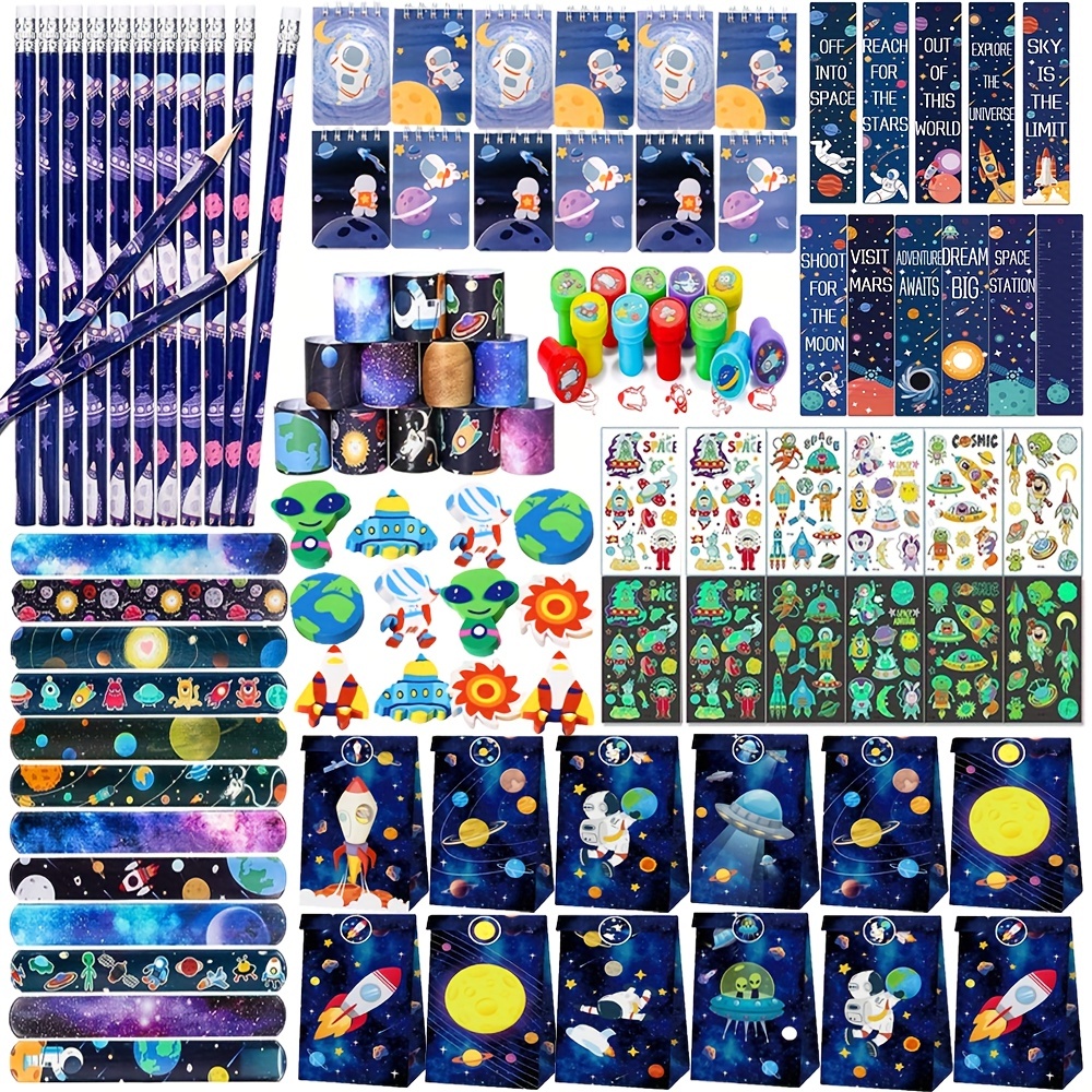 SCIONE Space Party Favors for Kids Goodie Bags 36pack Space Toys for Kids  8-12 Treasure Box Prizes for Classroom Pinata Goodie Bag Stuffers Return  Gifts for Space Theme Birthday Halloween Christmas 