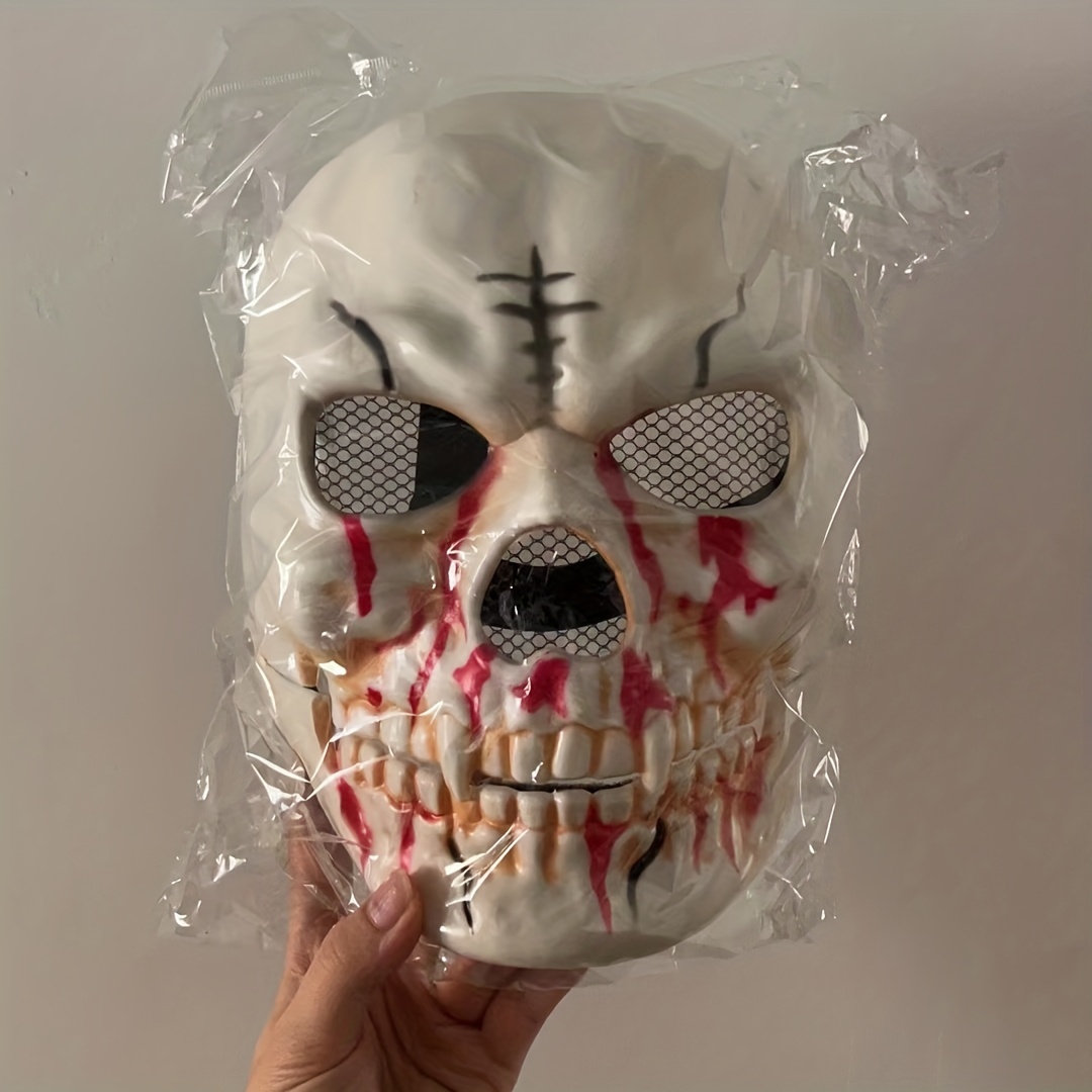 Halloween horror bloody warrior skull mask game horror skull mask Halloween  mask - AliExpress