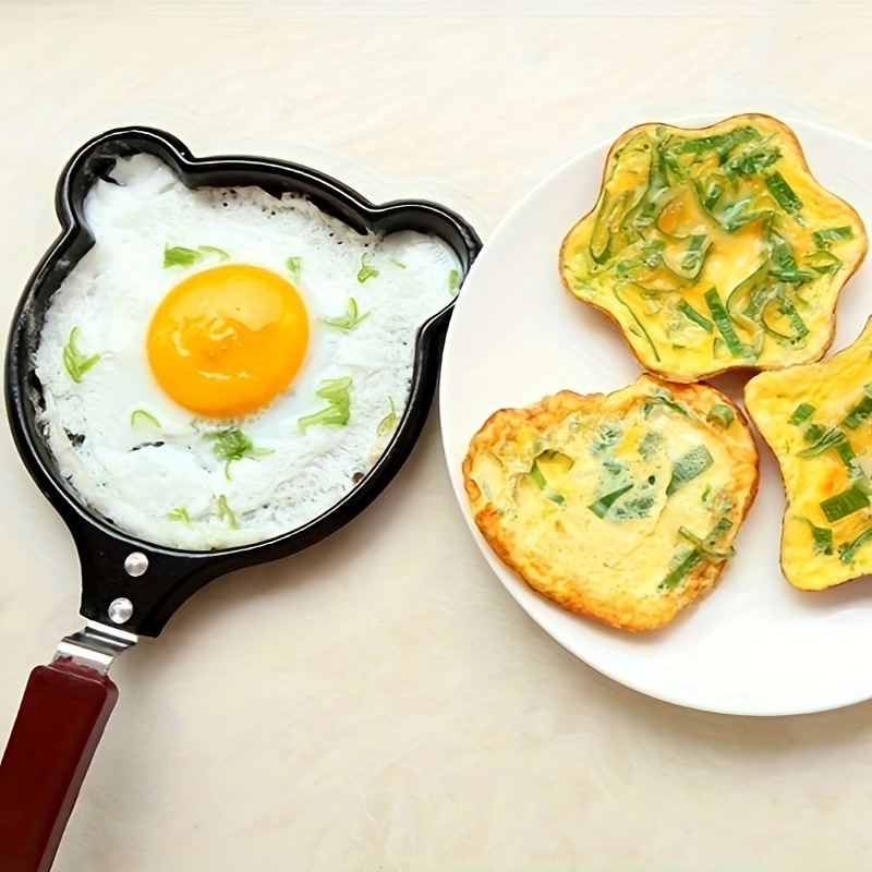 poché Petit déjeuner Poêle à frire Crêpe aux œufs Oeufs frits Poêle à  omelette