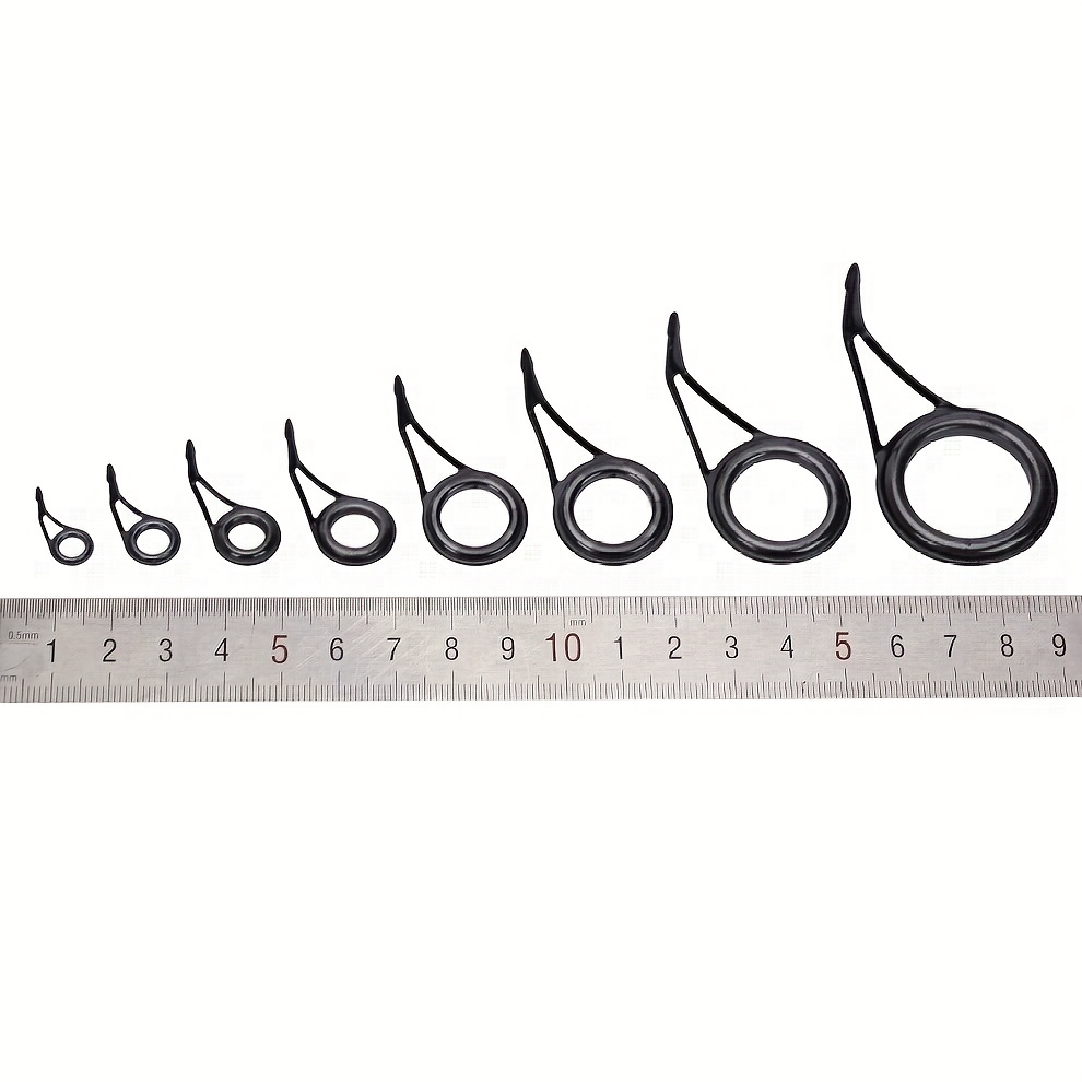 China WH-A053 high-carbon steel and ceramic fishing tool accessory rod  guides ring 2 buyers manufacturers and suppliers