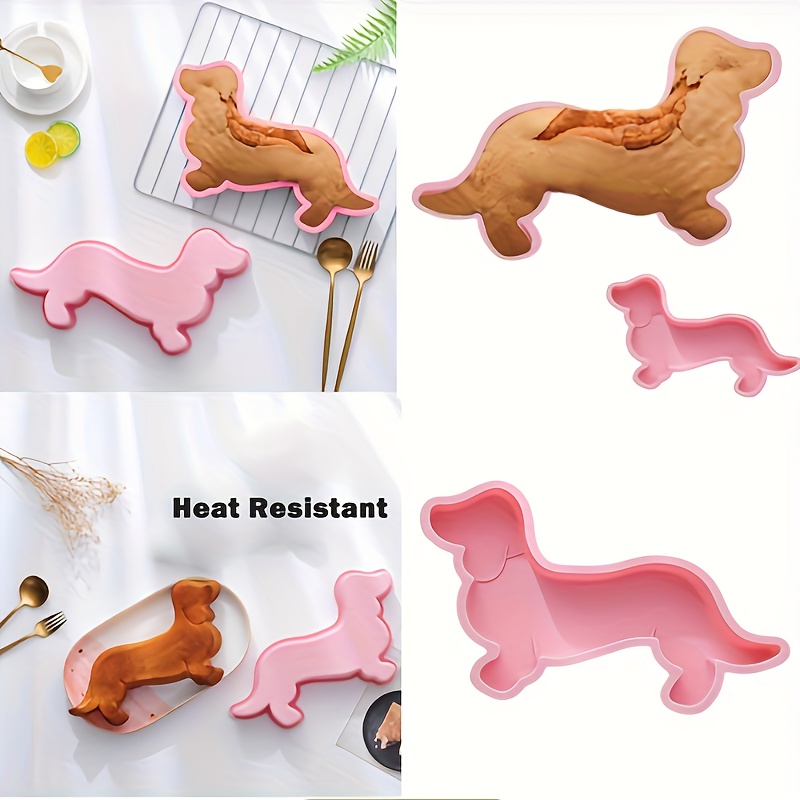 3d dog best sale cake pan