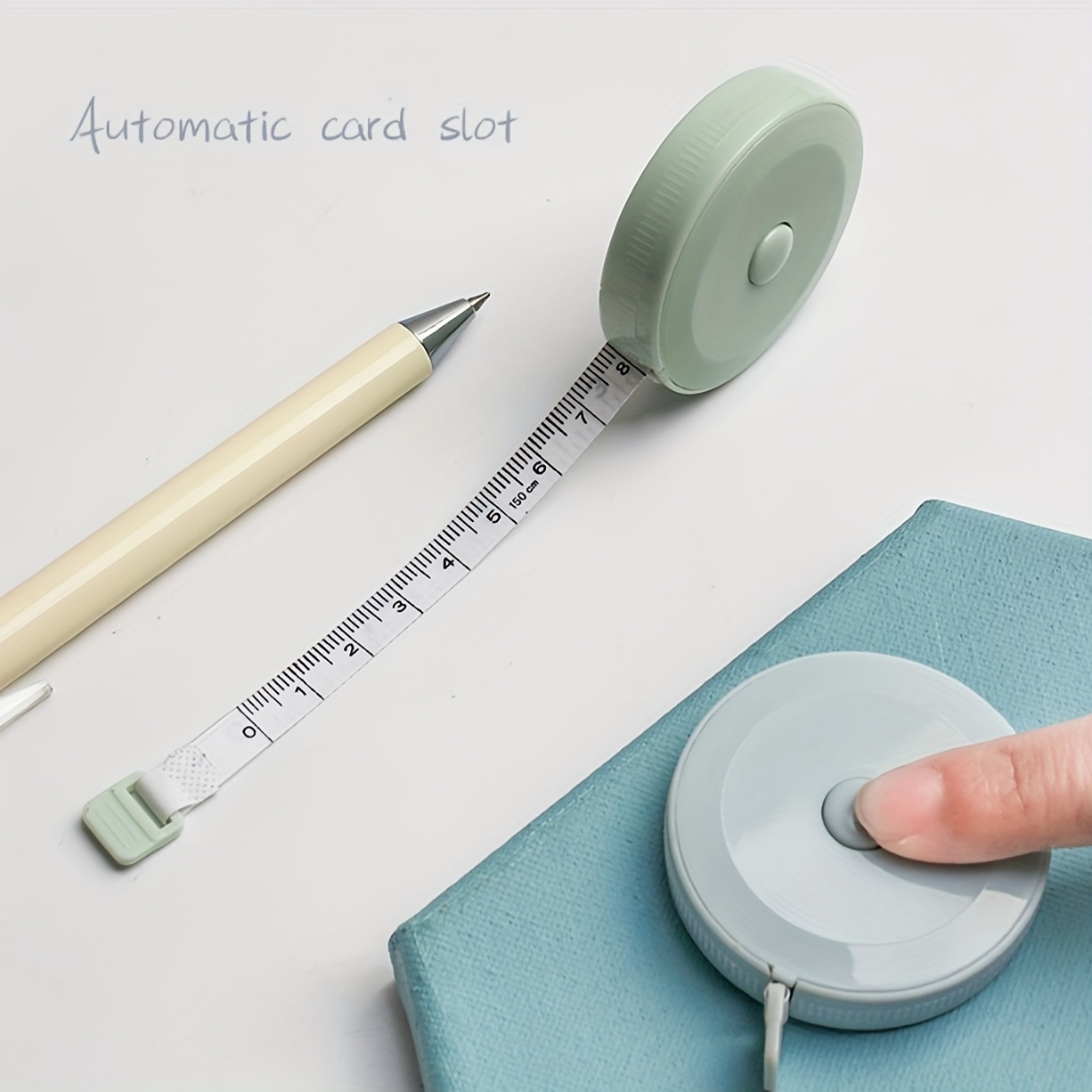 Cute Mini Automatic Retractable Tape Measure Perfect For - Temu
