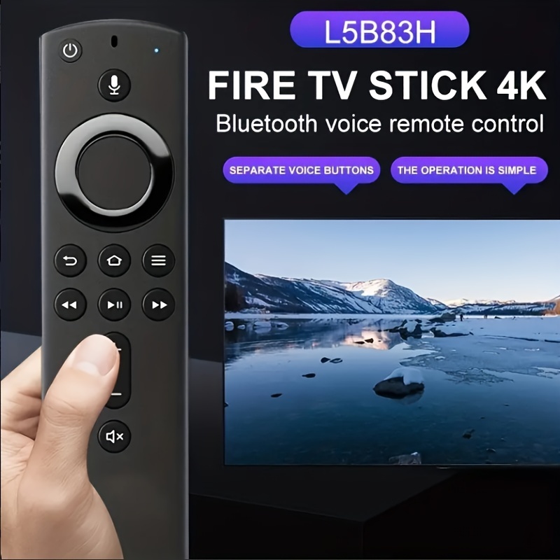 Mando a distancia universal CT-RC1US-19 para todos los Toshiba Fire TV  Edition, Smart TV, LED/LCD TV y Toshiba fire tv con función de aprendizaje