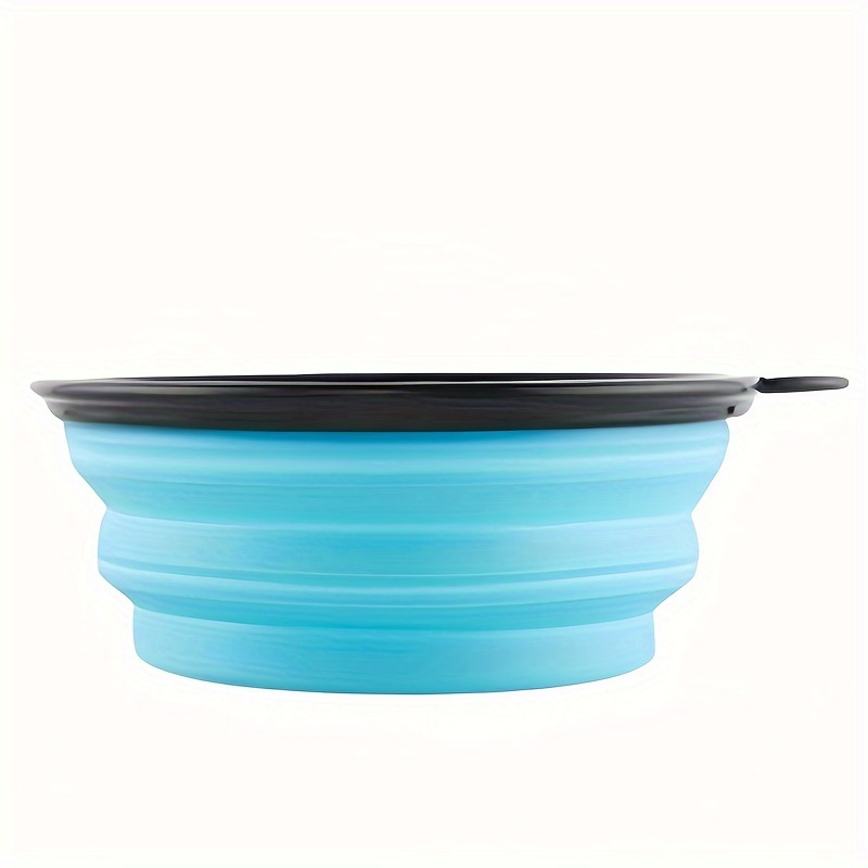 Travel Big Dog Bowl with Carabiner TEAL