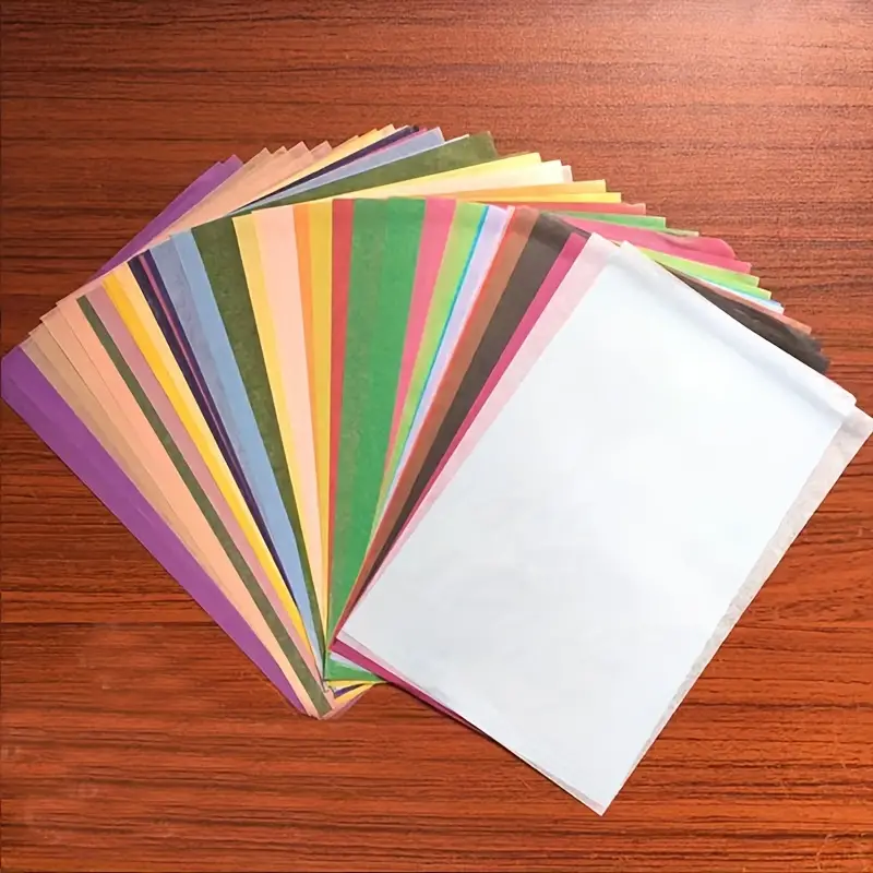 Multicolor Tissue Paper Bulk Gift Wrapping Decorative Art Rainbow