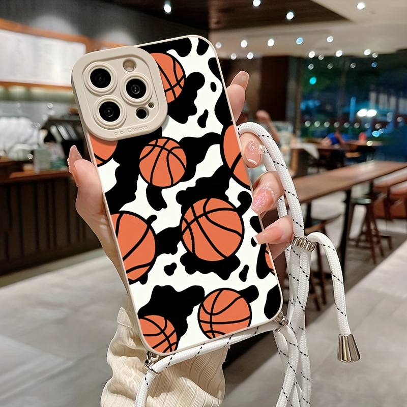 Gift A Loved One A Fun Cartoon Basketball Phone Case Lanyard Temu