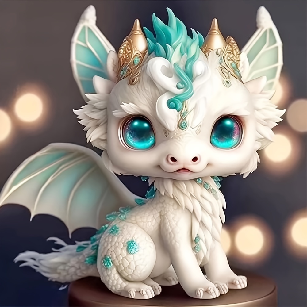 Cute Little Dragon Diamond Painting Gorgeous Diy Adult - Temu