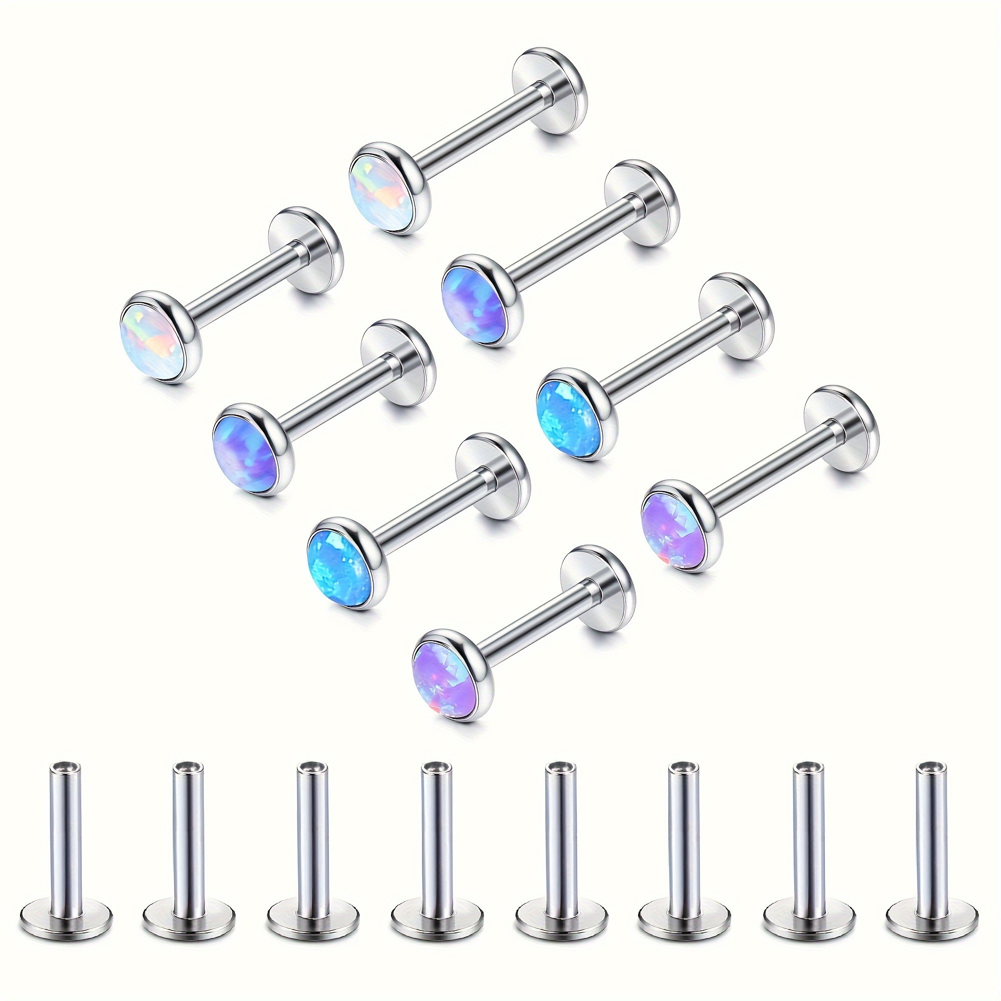 Internally threaded hot sale body jewelry